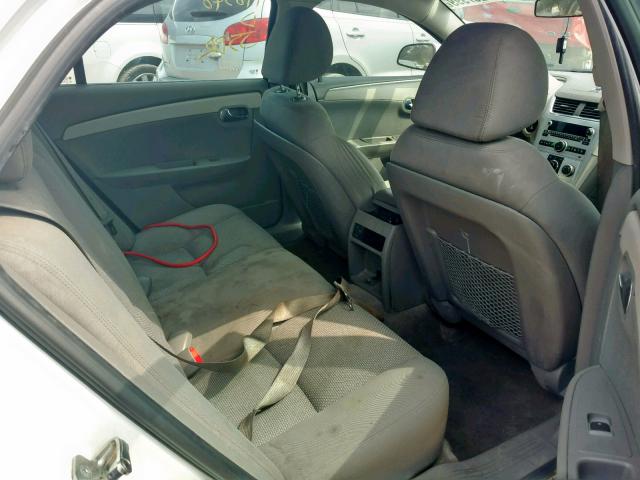 1G1ZC5E09AF229126 - 2010 CHEVROLET MALIBU 1LT 白色 照片 6