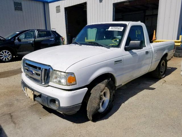 1FTKR1AD2BPA49829 - 2011 FORD RANGER WHITE photo 2