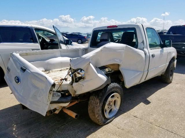 1FTKR1AD2BPA49829 - 2011 FORD RANGER WHITE photo 4