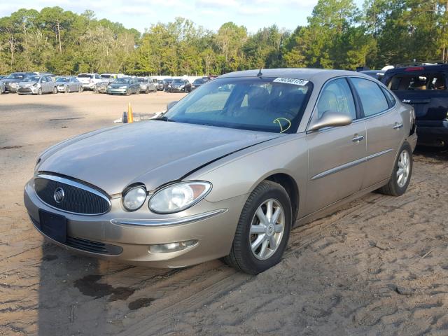 2G4WD562451311412 - 2005 BUICK LACROSSE C GOLD photo 2