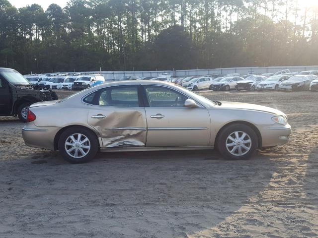 2G4WD562451311412 - 2005 BUICK LACROSSE C GOLD photo 9