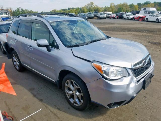 JF2SJAXC3GH461895 - 2016 SUBARU FORESTER 2 SILVER photo 1