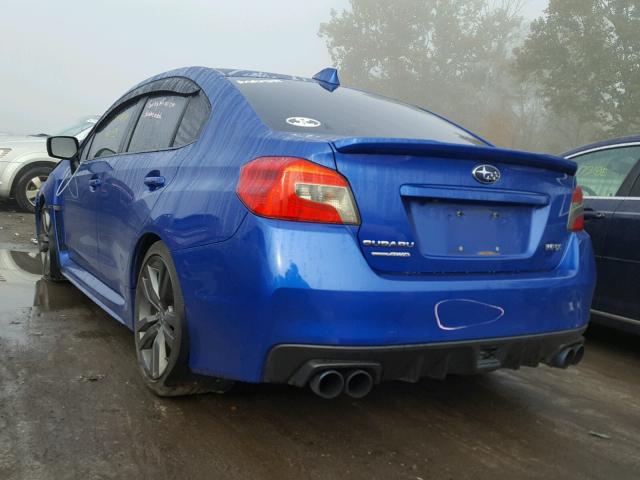 JF1VA1E69H9810794 - 2017 SUBARU WRX PREMIU BLUE photo 3