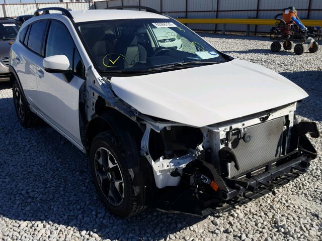 JF2GTABC6JG243468 - 2018 SUBARU CROSSTREK WHITE photo 1