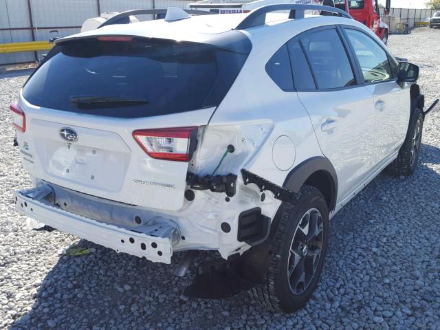 JF2GTABC6JG243468 - 2018 SUBARU CROSSTREK WHITE photo 4