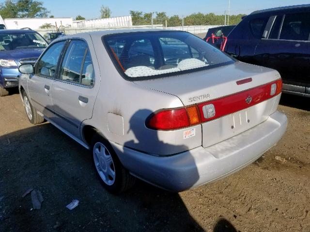 1N4AB41D8WC755935 - 1998 NISSAN SENTRA E SILVER photo 3