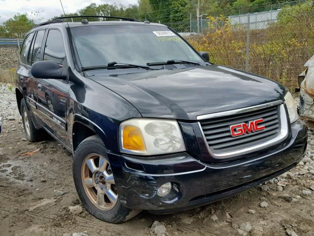 1GKDT13SX52285429 - 2005 GMC ENVOY BLACK photo 1