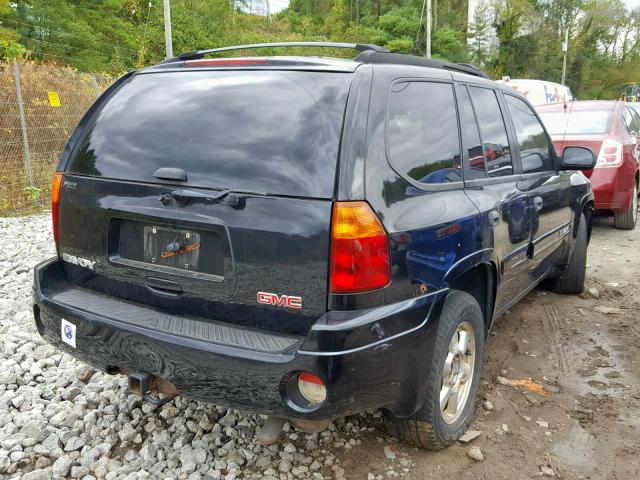 1GKDT13SX52285429 - 2005 GMC ENVOY BLACK photo 4