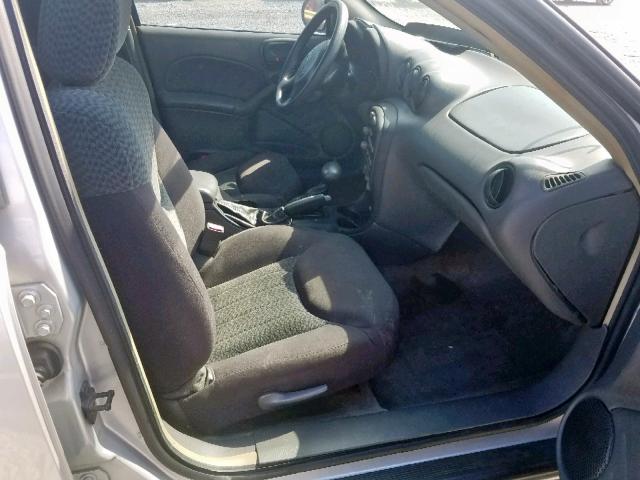 1G2NF52EX4M560993 - 2004 PONTIAC GRAND AM S SILVER photo 5