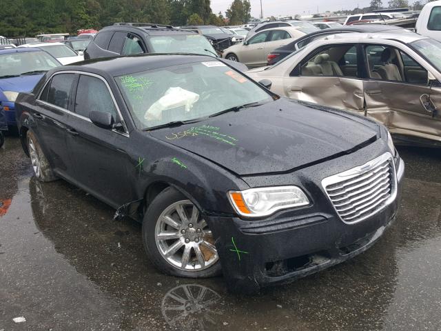 2C3CCAAG5EH339950 - 2014 CHRYSLER 300 BLACK photo 1