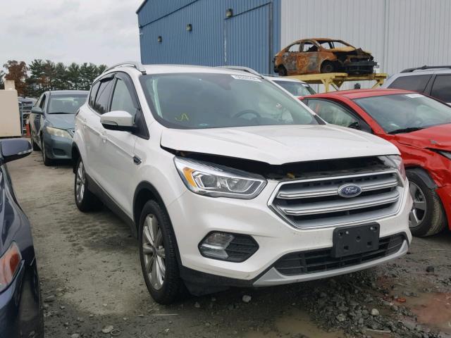 1FMCU0JD2HUC92351 - 2017 FORD ESCAPE TIT WHITE photo 1