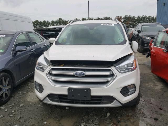 1FMCU0JD2HUC92351 - 2017 FORD ESCAPE TIT WHITE photo 10