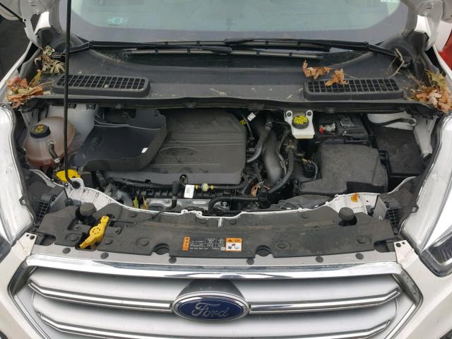 1FMCU0JD2HUC92351 - 2017 FORD ESCAPE TIT WHITE photo 7