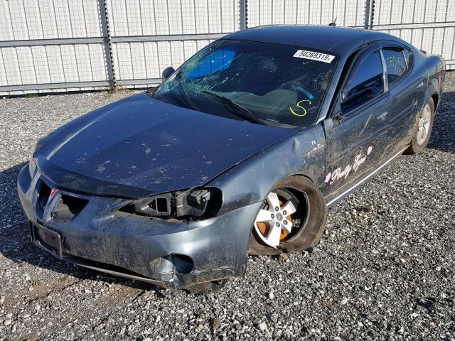 2G2WP552861190077 - 2006 PONTIAC GRAND PRIX BLUE photo 2