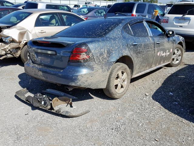2G2WP552861190077 - 2006 PONTIAC GRAND PRIX BLUE photo 4