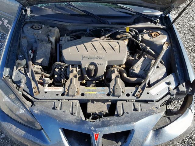 2G2WP552861190077 - 2006 PONTIAC GRAND PRIX BLUE photo 7