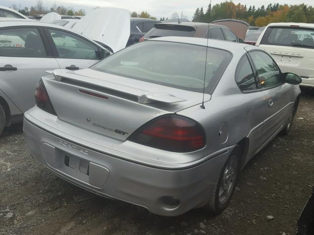 1G2NW12E53C208210 - 2003 PONTIAC GRAND AM G SILVER photo 4