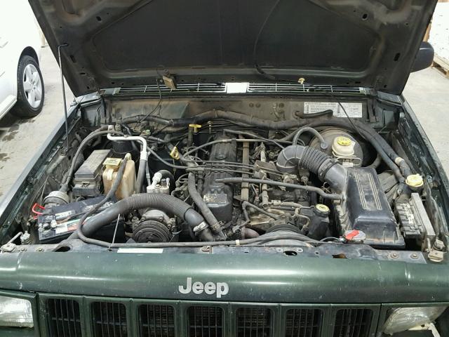 1J4FT78S0WL274879 - 1998 JEEP CHEROKEE L GREEN photo 7