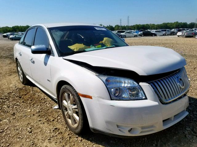 1MEHM42W08G626682 - 2008 MERCURY SABLE PREM WHITE photo 1