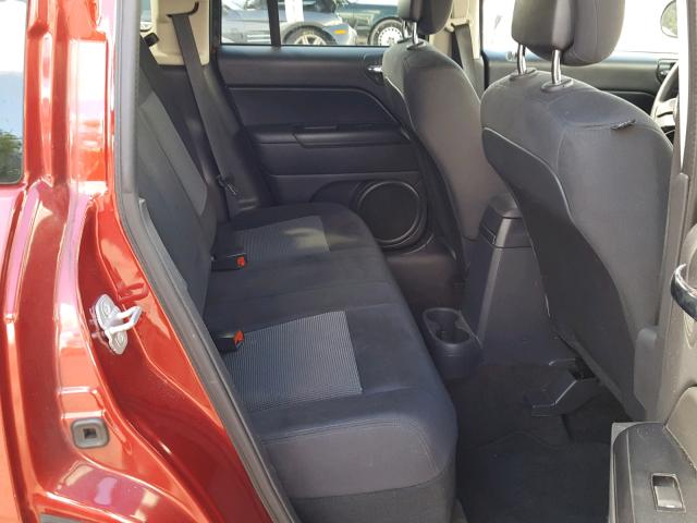 1C4NJCBA2DD245682 - 2013 JEEP COMPASS SP كستنائي صورة 6