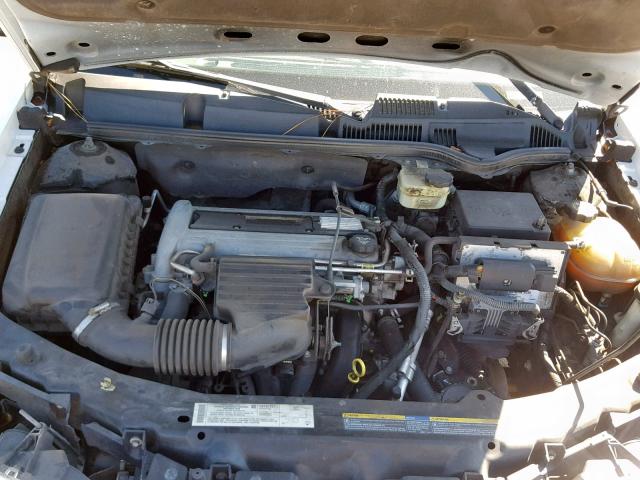 1G8AG52F24Z152226 - 2004 SATURN ION LEVEL WHITE photo 7