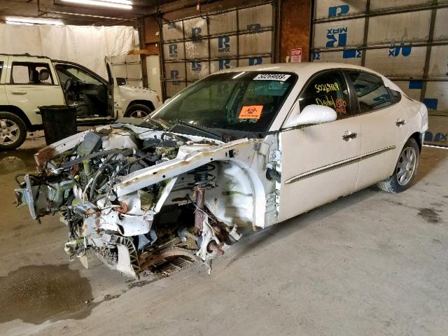 2G4WC582271240052 - 2007 BUICK LACROSSE C WHITE photo 2