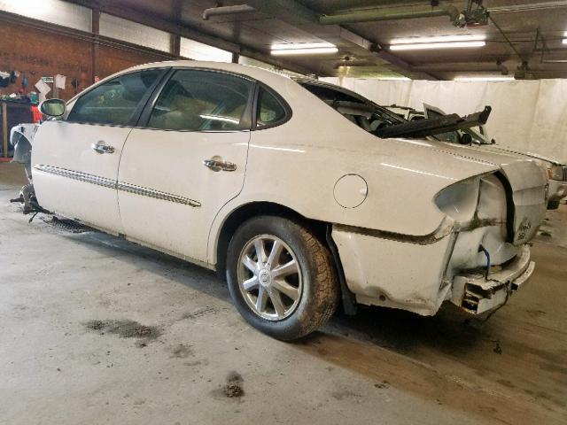 2G4WC582271240052 - 2007 BUICK LACROSSE C WHITE photo 3