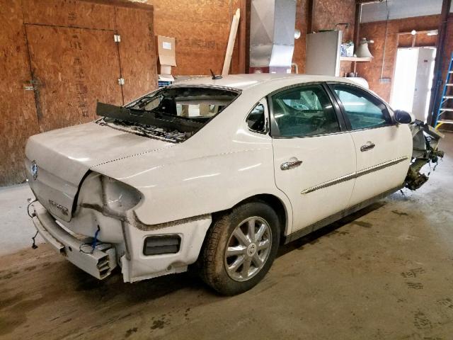 2G4WC582271240052 - 2007 BUICK LACROSSE C WHITE photo 4