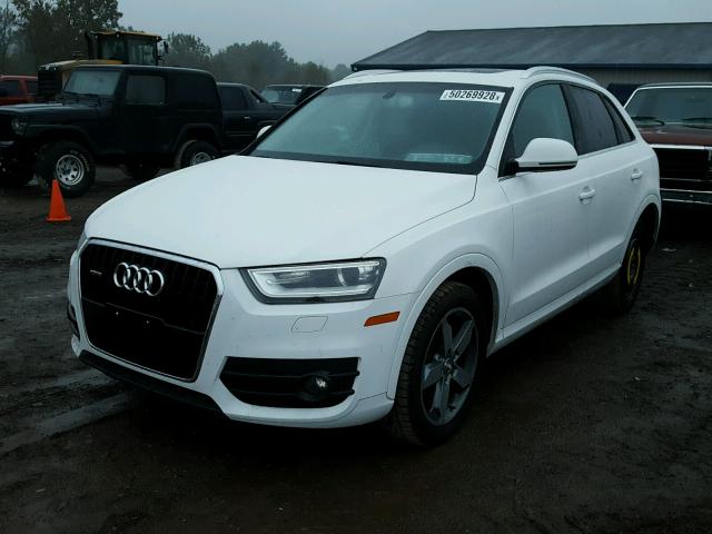 WA1EFCFS4FR003058 - 2015 AUDI Q3 PREMIUM WHITE photo 2