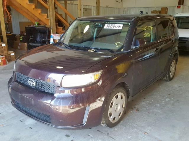 JTLKE50E391068579 - 2009 TOYOTA SCION XB Марун фото 2
