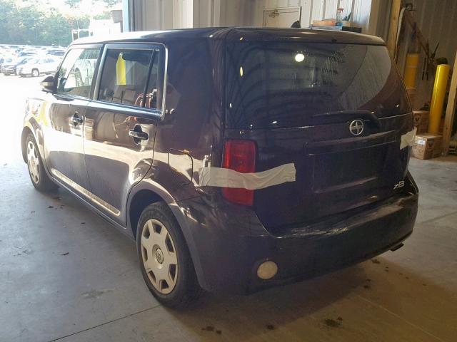 JTLKE50E391068579 - 2009 TOYOTA SCION XB Марун фото 3