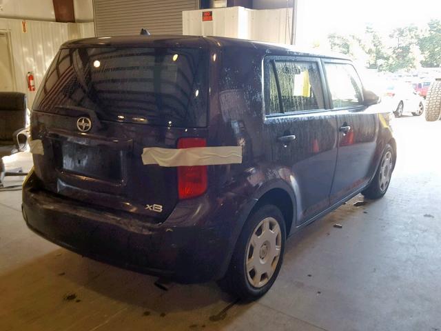 JTLKE50E391068579 - 2009 TOYOTA SCION XB Марун фото 4
