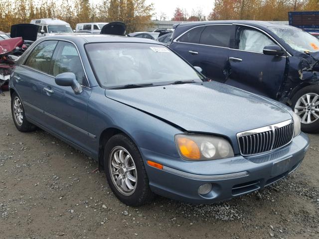 KMHFU45E23A243023 - 2003 HYUNDAI XG 350 BLUE photo 1