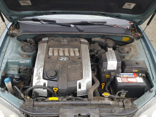 KMHFU45E23A243023 - 2003 HYUNDAI XG 350 BLUE photo 7