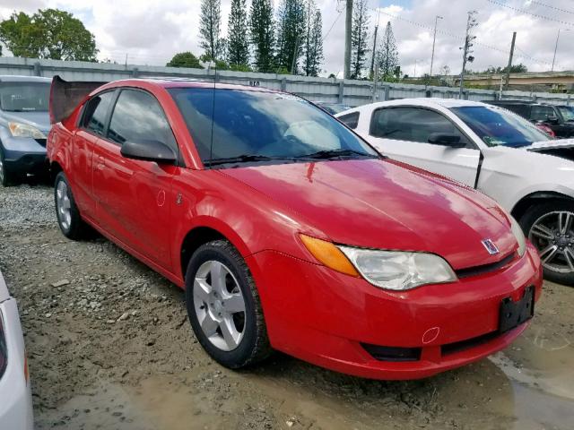 1G8AN15F17Z150952 - 2007 SATURN ION LEVEL RED photo 1