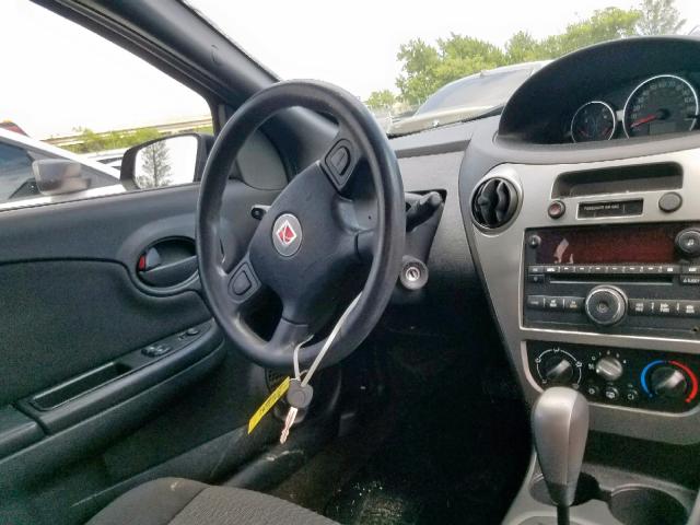 1G8AN15F17Z150952 - 2007 SATURN ION LEVEL RED photo 9