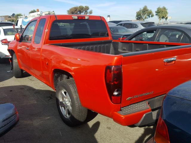 1GCESCFE3C8142689 - 2012 CHEVROLET COLORADO L ORANGE photo 3