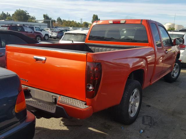 1GCESCFE3C8142689 - 2012 CHEVROLET COLORADO L ORANGE photo 4