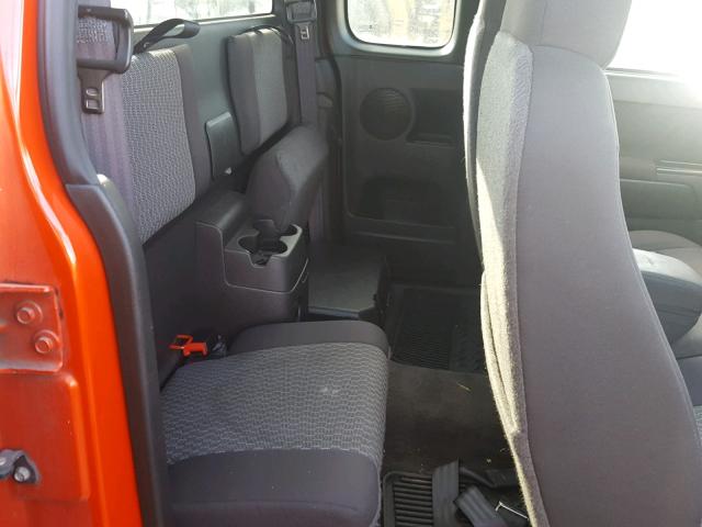 1GCESCFE3C8142689 - 2012 CHEVROLET COLORADO L ORANGE photo 6