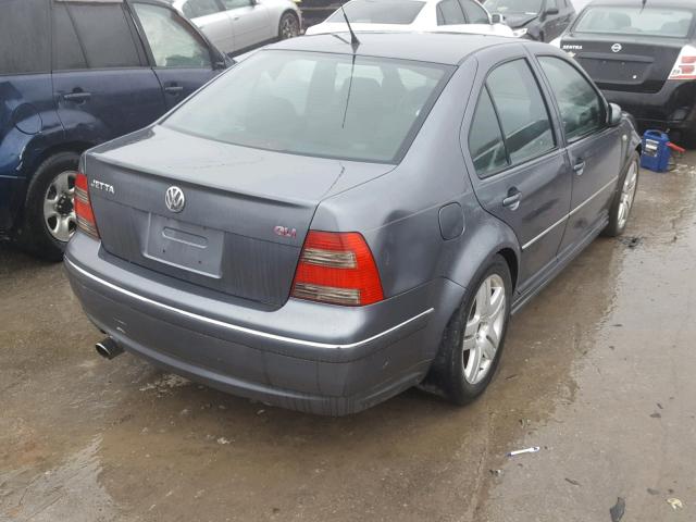 3VWSE69M15M042004 - 2005 VOLKSWAGEN JETTA GLI GRAY photo 4