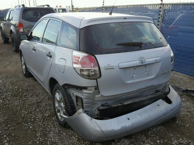 2T1KR32E55C874690 - 2005 TOYOTA COROLLA MA SILVER photo 3