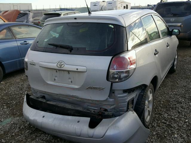 2T1KR32E55C874690 - 2005 TOYOTA COROLLA MA SILVER photo 4