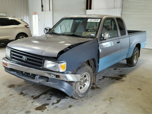 JT4TN14D5V0030748 - 1997 TOYOTA T100 XTRAC GRAY photo 2