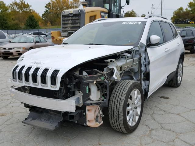 1C4PJLDB0GW247857 - 2016 JEEP CHEROKEE L WHITE photo 2