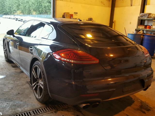 WP0AB2A70EL056032 - 2014 PORSCHE PANAMERA S BLACK photo 3