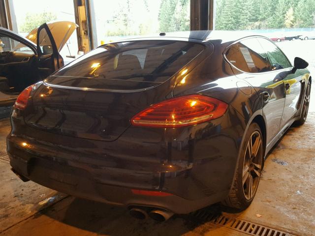 WP0AB2A70EL056032 - 2014 PORSCHE PANAMERA S BLACK photo 4