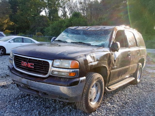 1GKEC13Z42J182316 - 2002 GMC YUKON BLACK photo 2