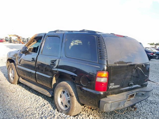 1GKEC13Z42J182316 - 2002 GMC YUKON BLACK photo 3