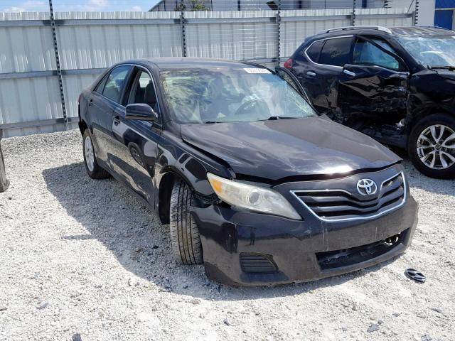 4T4BF3EK6BR177989 - 2011 TOYOTA CAMRY BASE BLACK photo 1