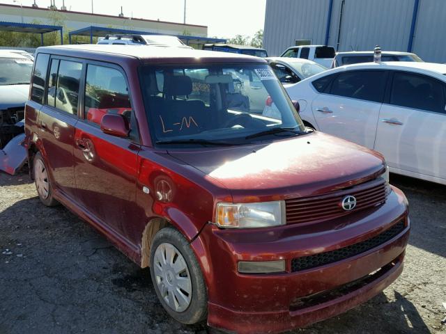 JTLKT324X64117382 - 2006 TOYOTA SCION XB Марун фото 1